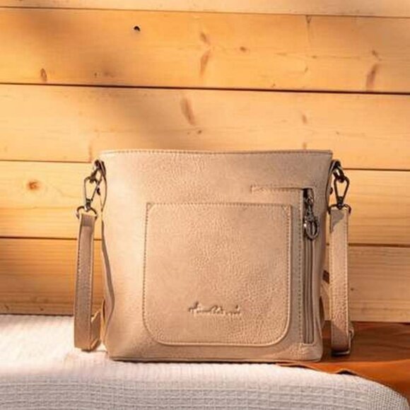 Montana West Tooled/Embroidered Collection Concealed Carry Crossbody Handbag - Picture 2 of 4